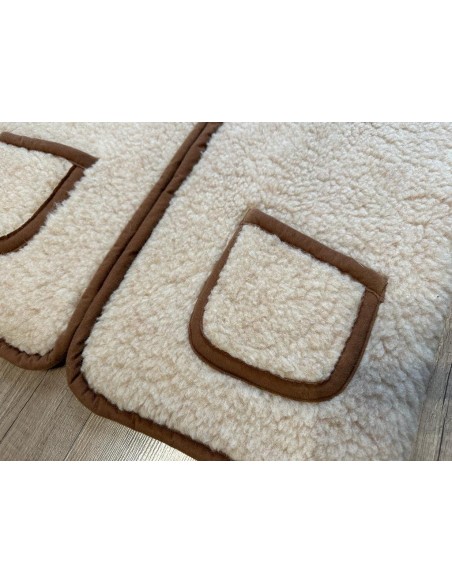 Kamizelka Męska W Serek Wełniana 100% Merynos Europejski