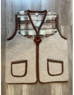 Kamizelka Damska Wełniana 100% Merynos Europejski