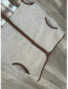 Kamizelka Męska Ze Stójką Wełniana 100% Merynos Europejski 2