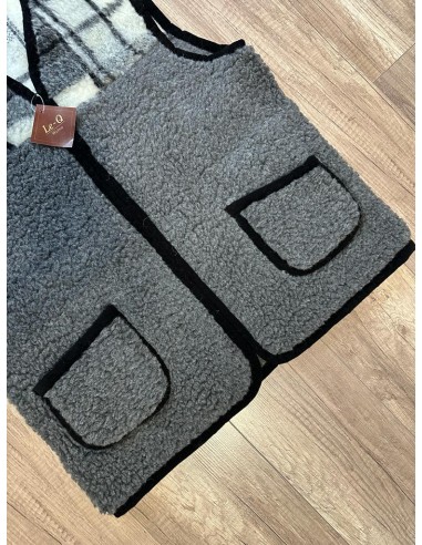 Kamizelka Męska Ze Stójką Wełniana 100% Merynos Europejski