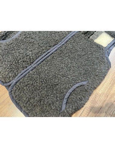 Kamizelka Męska Ze Stójką Wełniana 100% Merynos Europejski