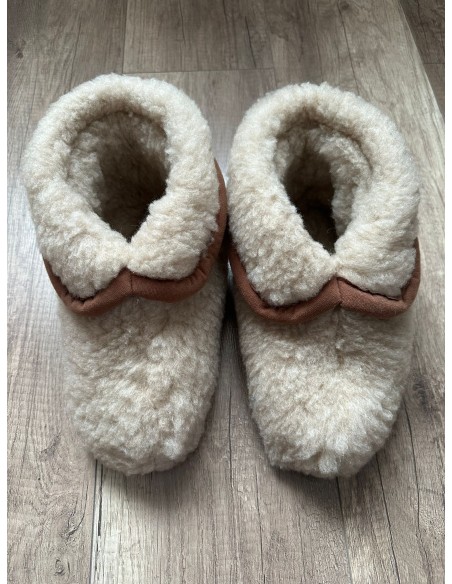 copy of Pantofle Wsuwane Uniseks Wełniane 100% Merynos Europejski Le-Q