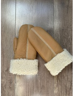 Rękawiczki Z Naturalnej Skóry Z Jednym Palcem