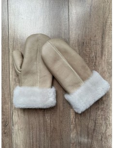 Rękawiczki Z Naturalnej Skóry Z Jednym Palcem