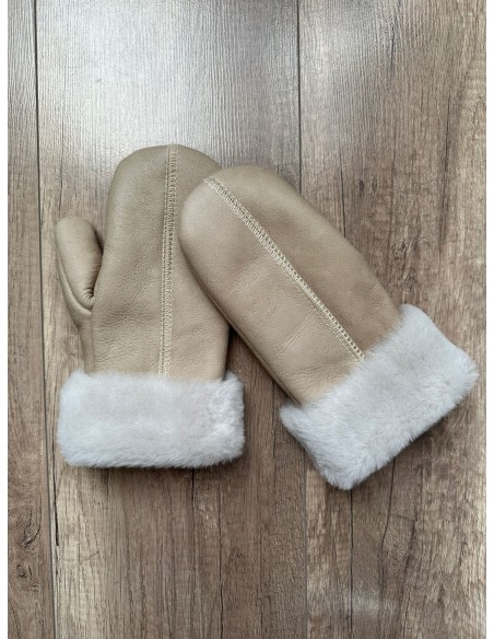 Rękawiczki Z Naturalnej Skóry Z Jednym Palcem