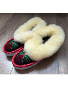 Pantofle Góralskie Zakopianki Skóra Naturalna 100% 2