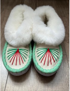 Pantofle Góralskie Zakopianki Skóra Naturalna 100%