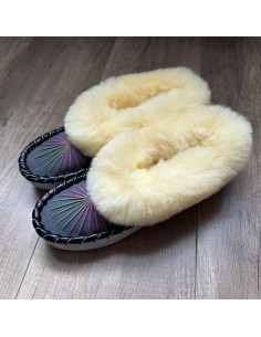 Pantofle Góralskie Zakopianki Skóra Naturalna 100% 2