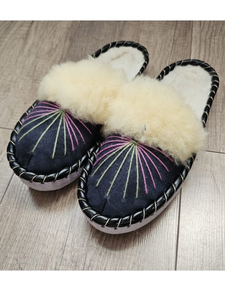 copy of Pantofle Wsuwane Uniseks Wełniane 100% Merynos Europejski Le-Q