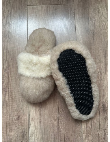Pantofle Wsuwane Uniseks Wełniane 100% Merynos Europejski Le-Q