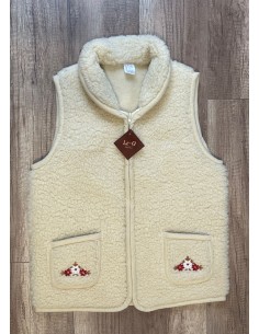 Kamizelka Damska Wełniana 100% Merynos Europejski