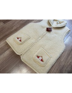 Kamizelka Damska Wełniana 100% Merynos Europejski 2